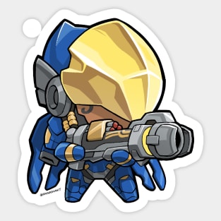 Lil Soaring Soldier Sticker